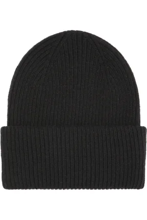 Colorful Standard Wollen muts Merino deep black