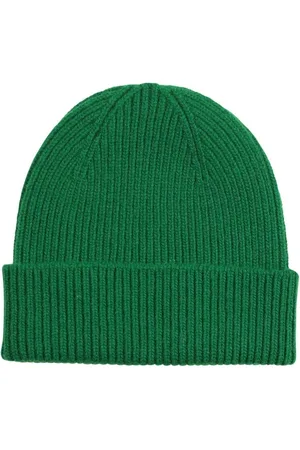 Colorful Standard Wollen muts Merino kelly green