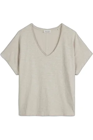 Marc O’ Polo Dames-T-shirt met V-hals