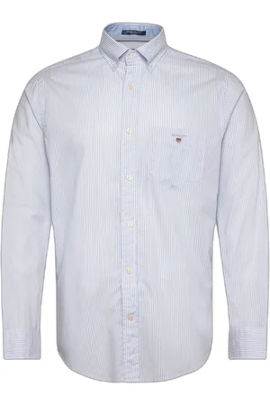 GANT Gestreept shirt met lange mouwen Poplin O.Shield