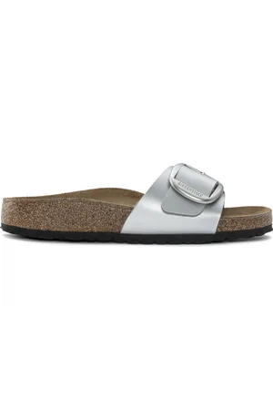 Birkenstock Dames muiltjes Madrid Big Buckle Birko-Flor