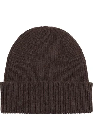 Colorful Standard Wollen muts Merino coffee brown