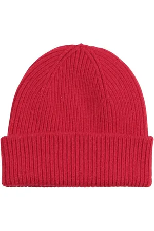 Colorful Standard Wollen muts Merino scarlet red