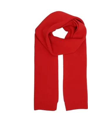 Colorful Standard Wollen sjaal Merino scarlet red