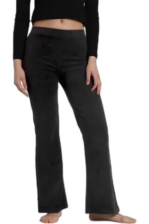 Admas Dames lange stretchy corduroy broek