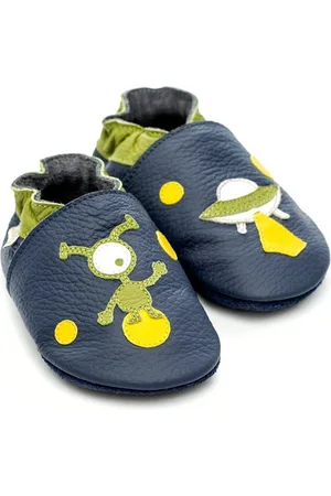 Liliputi Zachte slofjes voor babyjongens Ufo