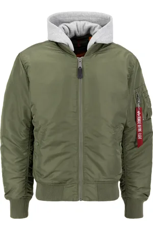 Alpha Industries Jas MA-1 ZH Back EMB