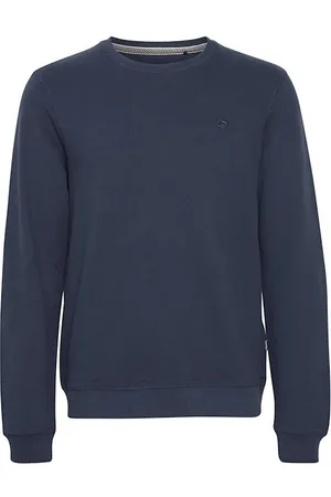 Blend Regular fit sweatshirt met ronde hals bhavebury