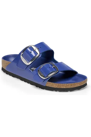 Birkenstock Natuurlijke leren slippers dames Arizona Big Buckle