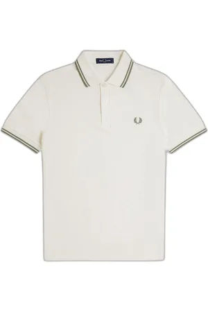 Fred Perry T-Polo met dubbele bies