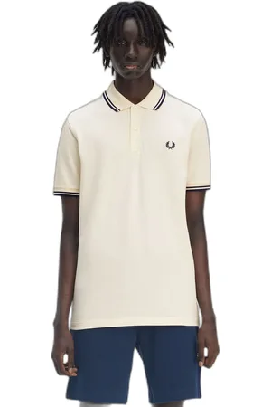 Fred Perry T-Polo met dubbele bies