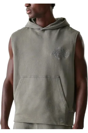 New Era Los Angeles Lakers open hoodie sweatshirt Washed