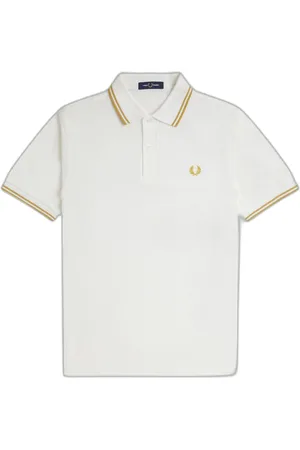 Fred Perry T-Polo met dubbele bies