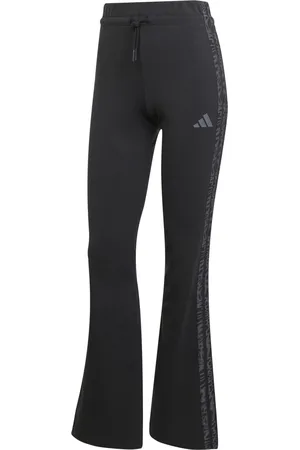 adidas Dames katoenen legging met print Essentials 3-Stripes