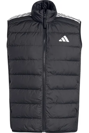adidas Mouwloos donsjack Essentials 3-Stripes