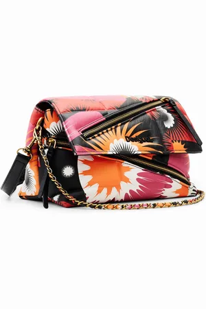 Desigual Geometrische schoudertas voor dames Patchwork