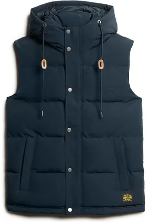 Superdry Mouwloze jas met capuchon Everest