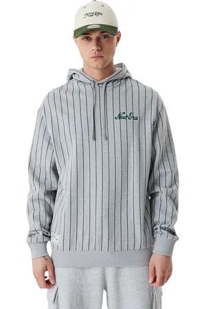 New Era Hooded sweatshirt met strepen