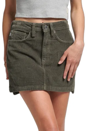 Superdry Dames minirok in corduroy
