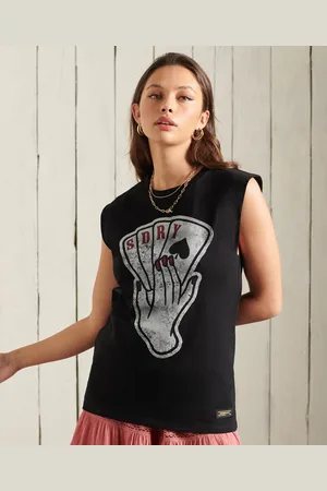 Superdry Damestanktop Military Logo