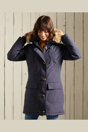 Superdry Gewatteerde parka voor dames Rookie