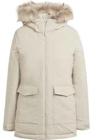 adidas Parka met capuchon en bont voor dames