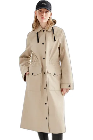 Aigle Vrouwen lange mackintosh opnieuw bekeken Gore-Tex®