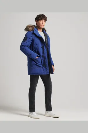 Superdry Parka met imitatiebont Everest