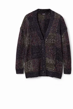 Desigual Geruit damesvest oversized