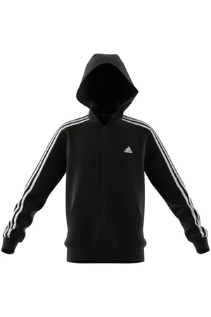 adidas Kinderjack met rits en capuchon Essentials 3S