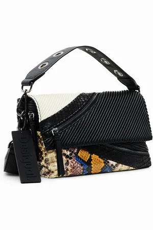 Desigual Medium schoudertas voor dames Patchwork