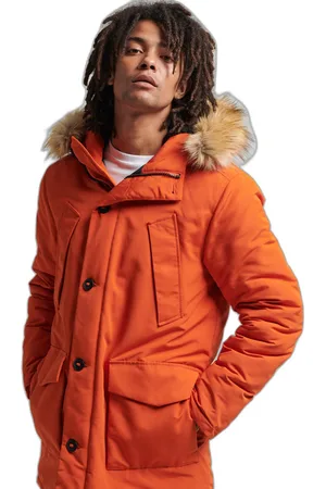 Superdry Parka met imitatiebont Everest