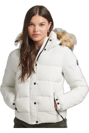 Superdry Kort damesjack met capuchon