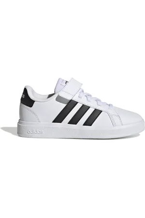 adidas Klittenbandschoenen met elastische veters voor kinderen Grand Court