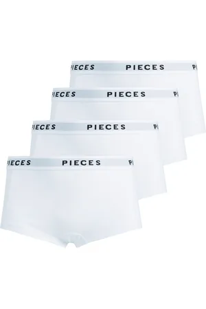 Pieces® Set van 4 damesboxers Logo