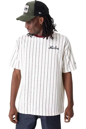 New Era Oversized T-shirt Pinstripe