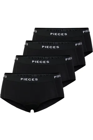 Pieces® Set van 4 damesboxers Logo