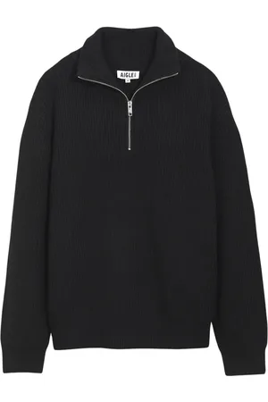 Aigle Trui met vrachtwagenhals en ritssluiting