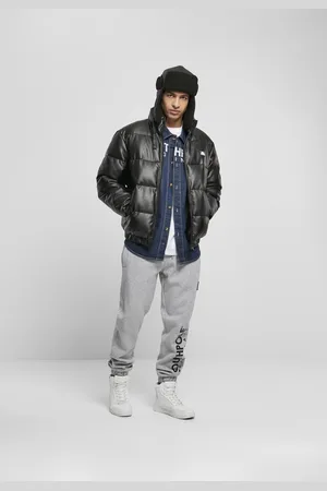 Southpole Jas imitation leather bubble