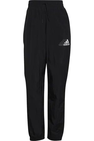 adidas Damesbroek Brand Love Repeat Logo High-Waist Woven