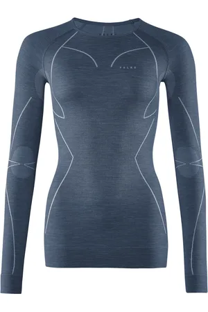 Falke T-shirt lange mouwen femme Wool-Tech