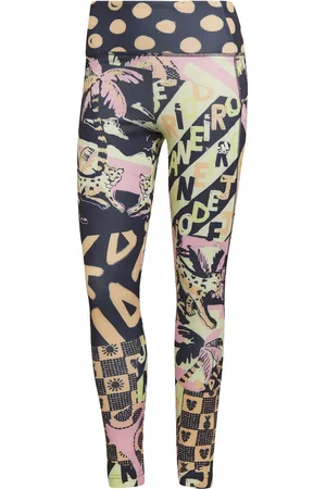 adidas Dames legging Farm Print Feel Brilliant Aeroready