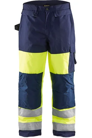 BLAKLADER Winterwerkbroek met hoge zichtbaarheid