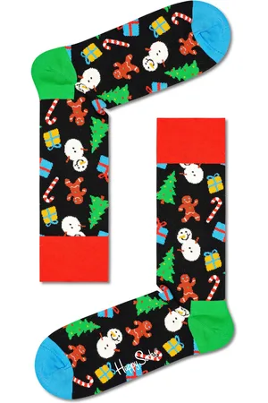 Happy Socks Sokken Big Dot Snowman