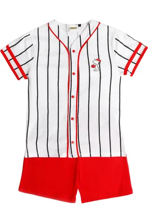 Peanuts Open pyjama voor kinderen Snoopy Strike