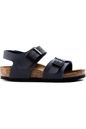 Birkenstock Nubuckleren Sandalen voor jongens New York Birko-Flor