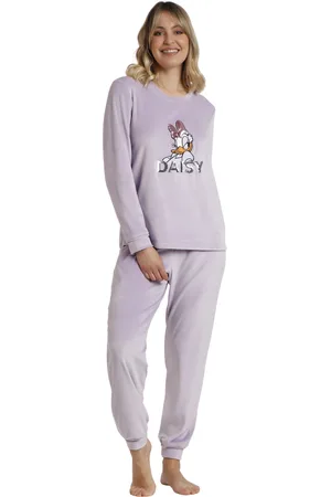 Disney Warme pyjama met lange mouwen voor dames Daisy Sweet