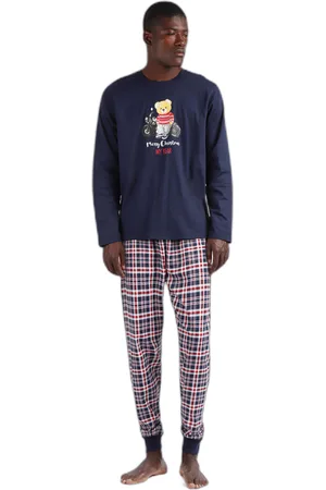 Admas Pyjama met lange mouwen Bear