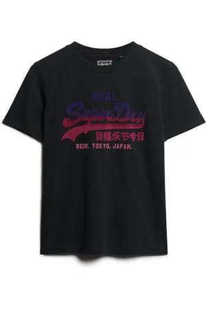 Superdry Dames-T-shirt Tonal Vl Graphic