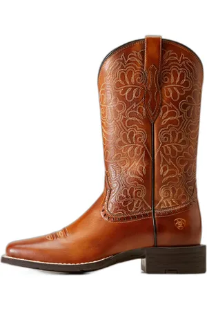 Ariat Leren westernlaarzen voor dames Round Up Remuda